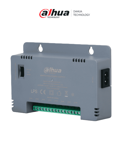 DAHUA DH-PFM344D-8CH-US - Fuente de Poder con Distribuidor para 8 Canales/12 vcd 4 Amperes/ Voltaje de Salida Ajustable de 12, 13.5 y hasta 15 vdc/ Protección de Voltaje/ Protección contra fuego V-0/ Certificación FCC/ LoNuevo