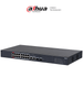 DAHUA CS4218-16ET-135 - Switch PoE de 18 Puertos/ 16 Puertos Poe 10/100/ 2 Puertos Uplink 10/100/1000 + 2 Puertos SFP/ 135 Watts Totales/ Administrable en la Nube por DoLynk Care/ PoE Hasta 250 Metros/ Carcasa Metalica/ Switching 7.2 Gbps REM MCI2 RMM