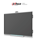 DAHUA DHI-LPH75-MC470-P-S2 - Pantalla Interactiva ofrece resolución 4K UHD, tamaño de 75, touch screen, sistema Android, cámara de 48MP, brillo de 350 cd/m², micrófono y altavoces integrados en un resistente case metálico.