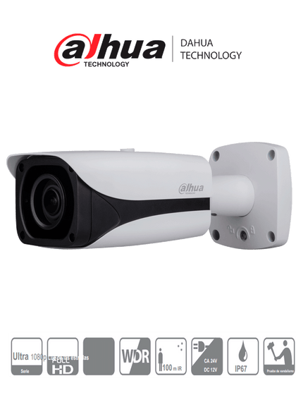 DAHUA DH-HAC-HFW3231EN-ZT-2712- Camara bullet STARLIGHT HDCVI 1080p / 0.005 Lux a color / WDR Real 120 dB / Lente motorizado / 100M Smart ir / Voltaje dual 12 VDC/24 VAC/ Proyectos