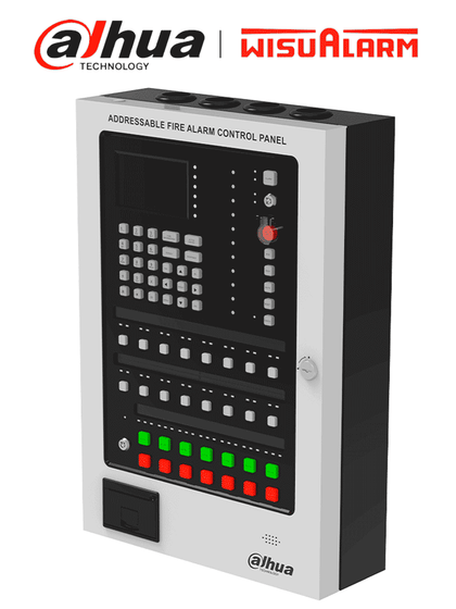 DAHUA WISUALARM HY-1022 - Panel de Detetección de Incendio Direccionable/ 254 Dispositivos 2 Hilos sin Polaridad/ Pantalla de 4.3/ Largo Historial de Eventos/ Protección contra cortocircuito, circuito abierto y sobrecorriente LoNuevo MCI1 W1D WDL