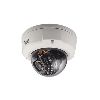 Cámara IP Domo Antivandálico | 2MP (H.265) | Lente MOTORIZADO Varifocal 3.3-10mm | Exterior | Entrada / Salida de Audio y Alarma | IR 20m | WDR 120dB