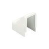 Conexión para techo falso/entrada, para uso con canaleta LD3, material ABS, Color Blanco Mate