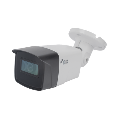 CAMARA BALA 5MP LENTE 4.3MM | PUERTO RJ45 ADICIONAL| WDR REAL| IK10| IP66 | PoE Salida