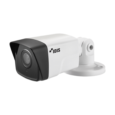 Cámara Bala IP 8 Megapixeles | Lente Fijo 3.3. mm | microSD Hasta 256 GB | IK10/IP67 | IR 30 m | Entrada/Salida de Alarma | POE | ICR Dia/Noche | Videoanalitico Embebidos | WDR | Cumple con NDAA