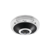 Cámara Fisheye 12MP | IK10/IP67 | Vista en 180°/360° | WDR | microSD | Intelligent Codec | IR 15m | Failover | Audio de Dos Vías
