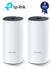 TP-LINK DECO M4 2-Pack - Kit de 2 routers inalámbricos MESH para interior y hogar de doble banda Wi-Fi 5 AC1200 Mbps, con 2 puertos Gigabit WAN/LAN, 2 antenas internas y administración mediante la app Deco iOS, Android. 2 piezas TP9