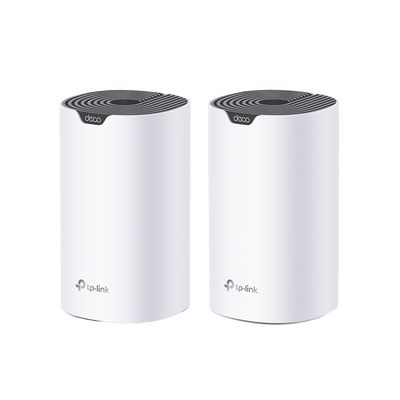 Kit 2 Routers Inalámbricos MESH Interior para Hogar / Doble Banda Wi-Fi ...