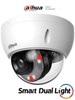 DAHUA IPC-HDBW2449E-S-IL- Camara IP Domo Antivandalica de 4 MP/ WizSense/ Iluminadores Duales Inteligentes/ Lente de 2.8mm/ 101 Grados de Apertura/ 30 Metros de Luz IR y Luz Visible/ WDR Real/ SMD Plus/ Ranura para Micro SD/ PoE/ IP67/ IK10