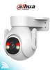 DAHUA DH-P5B-PV- Cámara IP PT WiFi de 5 Megapíxeles con audio bidireccional micrófono y altavoz, sirena de 110dB, WiFi 6, detección de personas y vehículos, IP65 y ranura MicroSD.