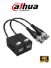 DAHUA DH-PFM800-N - Par de transceptores pasivos HDCVI 4K / 1 canal de transmisión de video / 720P hasta 400m 1312.34ft 1080Phasta 250m820.21ft / UTP CAT 5E & CAT6 / Anti intertferencia hasta 60db / Compatible con formatos HDCVI, AHD, TVI y CVBS