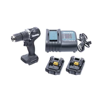 Rotomartillo/Taladro Inalámbrico SIN CARBONES, Broquero de 1/2, 1,700 RPM, 18VâŽ“, Torque: 40 N.m C/2 Bat. (1.5Ah) y Cargador.