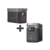 Kit de Estación de Energía Portátil 2048Wh + Batería Externa 2048Wh (4096Wh Totales)