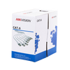 Bobina de Cable de 305 m (1000 ft) Cat 6 / 100% Cobre / Color Blanco / Uso en Interior / PVC
