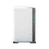 NAS DiskStation DS223j | 2 Bahías | CPU Realtek RTD1619B 1.7 GHz | 1 GB DDR4 | Puerto 1GbE RJ-45 | USB 3.2 Gen 1 | Compatible con HDD y SSD | Synology DSM | RAID 0, 1, JBOD | SMB, AFP, NFS, FTP | Vigilancia IP