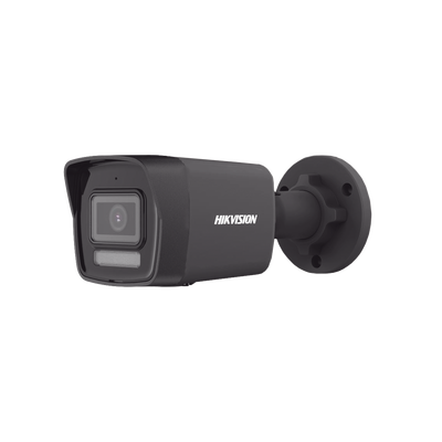[Dual Light] Bala IP 4 Megapixel / Color Negro / Lente 2.8 mm / 30 mts IR + 30 mts Luz Blanca / Micrófono Integrado / ACUSENSE Lite / Exterior IP67 / H.265 / PoE / ONVIF / Micro SD