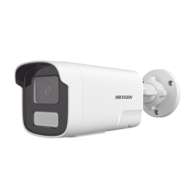 [PROTECCIÓN ACTIVA] Bala IP 4 Megapíxel / ACUSENSE Lite (Detección de Humanos y Vehiculos) / Lente 4 mm / Audio de Dos Vías / Luz Intermitente y Alerta de Audio / 50 Mts IR EXIR 2.0 / Exterior IP67 / WDR 120 dB / PoE / ONVIF