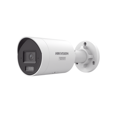 [Dual Light + ColorVu 3.0 + HikAI] Bala IP 4 Megapixel / Lente 2.8 mm / 40 mts IR + Luz Blanca / 2 Microfonos Integrados / Exterior IP67 / WDR 130 dB / ACUSENSE 3.0 / Metal / NEMA 4X / ACUSEARCH