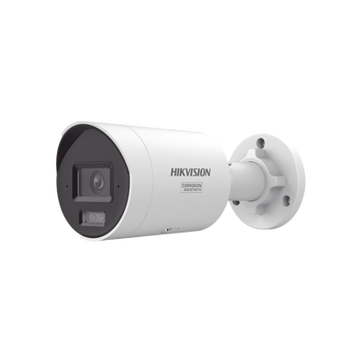 [Dual Light + ColorVu 3.0 + HikAI] Bala IP 8 Megapixel / Lente 2.8 mm / 40 mts IR + Luz Blanca / 2 Microfonos Integrados / Exterior IP67 / WDR 130 dB / ACUSENSE 3.0 / Metal / NEMA 4X / ACUSEARCH