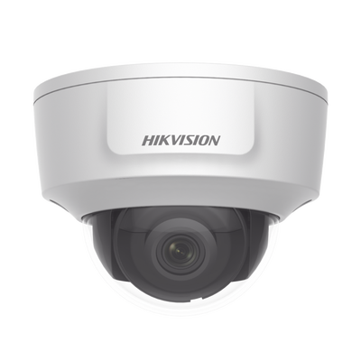Domo IP 4K / Lente 2.8 mm / Salida HDMI (1080p) para Usar en Monitor / Uso en Centros Comerciales / 30 Mts IR EXIR / IP42 / IK10 / WDR 120 dB / PoE / Micro SD