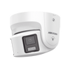 [PROTECCIÓN ACTIVA] Turret IP Panorámica 8 Megapíxel / 2 Lentes 4 mm (180°) / Imagen a Color 24/7 (ColorVu) / PoE / WDR 130° / IP67 / ACUSENSE / Luz Estroboscópica y Alarma Audible / 30 mts Luz Blanca / Micro SD