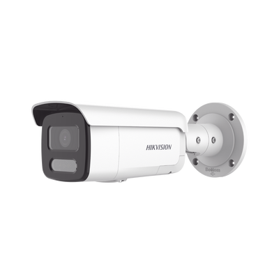 [ PROTECCIÓN ACTIVA ] Bala IP 4 Megapixel / Imagen a Color 24/7 / PoE / Lente 4 mm / Luz Blanca 60 mts / Exterior IP67 / Luz Intermitente y Alerta de Audio / Videoanaliticos (Filtro de Falsas Alarmas) / WDR 130 dB / Captura Facial / ACUSEARCH
