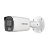 Bala IP 4 Megapixel / Imagen a Color 24/7 (ColorVu) / Lente 2.8 mm / Luz Blanca 40 mts / Exterior IP67 / WDR 130 dB / Audio y Alarma I/O / Captura Facial / ONVIF / Micro SD