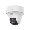 Turret PT IP 4 Megapixel / Lente 2.8 mm / Dual Light (20 mts IR + 15 mts Luz Blanca) / Wi-Fi / IP54 / dWDR / H.265 / Audio Bidireccional (Micrófono y Bocina) / Micro SD