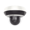 Mini Domo PTZ IP 4 Megapixel / 4X Zoom / H.265+ / 20 mts IR EXIR / WDR / PoE / IK10 /Exterior IP66 / DarkFighter / Micrófono Integrado / Micro SD