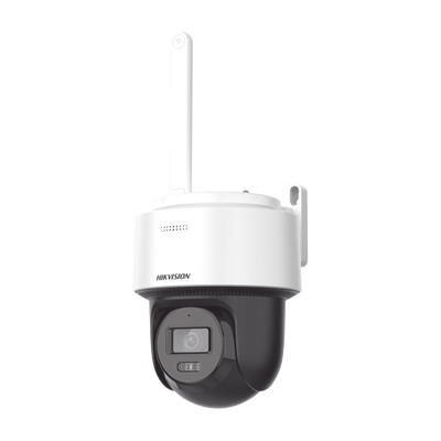 PT IP 4 Megapixel / Lente 4 mm / 30 mts IR / Exterior IP66 / Wi-Fi / dWDR / H.265+ / ACUSENSE Lite / Autoseguimiento / Micrófono y Bocina Interconstruido / Micro SD / Se Conecta Directo a la App de Hik-Connect / Montaje Techo o Pared