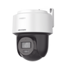 Domo PT IP 4 Megapixel / Lente 4 mm / Dual Light (30 mts IR + 30 mts Luz Blanca) / ACUSENSE / Autoseguimiento en Humanos / PoE / IP66 / Micrófono y Bocina Integrado (Audio de Dos Vías) / Micro SD / Incluye Montaje de Pared o Techo