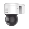 Domo PT IP 4 Megapixel / Imagen a Color 24/7 / Lente 4 mm / Luz Blanca 30 mts / Exterior IP66 / ACUSENSE (Evita Falsas Alarmas) / PoE+ / Micrófono y Bocina Integrada / WDR 120 dB / MicroSD