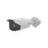 Bala IP Dual / Térmica 9.7 mm ( 256 × 192 ) / Óptico 8 mm (4 Megapixel) / 30 mts IR / Exterior IP67 / PoE / Termométrica / Detección de Temperatura / Sirena y Luz Intermitente Integrada / MicroSD
