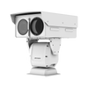 PTZ IP Punta de Poste / Lente Térmico 36 - 190 mm (640 X 512) / Lente Óptico 56X Zoom /Exterior IP66 / 48 Vcc