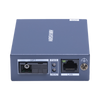 Convertidor Fibra Óptica / Transmisor / Monomodo (TX) / 1 Puerto SFP (SC) 100 Mbps / 1 Puerto RJ45 10/100 Mbps / HASTA 20 KM / Plug and Play