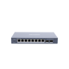Switch Gigabit PoE+ / Administrable / 8 Puertos Gigabit PoE+ / 2 Puertos SFP / Configuración Nube Hik-Partner Pro / Modo Extendido hasta 300 Metros / 110 W