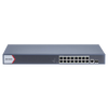 Switch Gigabit PoE+ / Monitoreable / 16 Puertos 1000 Mbps PoE+ / 1 Puerto 1000 Mbps de Uplink / 1 Puerto SFP / Configuración Nube desde Hik-PartnerPro / Modo Extendido hasta 300 Metros / 130 Watts
