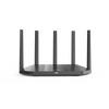 Router Inalámbrico / Wifi 6 / Hasta 1800 Mbps / Doble Banda AC (2.4 GHz y 5 GHz) / 4 Puertos 1000 Mbps / 5 Antenas Omnidireccional / Interior / Beamforming Optimizado / Administración Gratuita desde la Nube