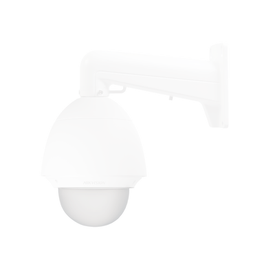 Burbuja Transparente para Domos de 5 / Compatible con PTZ IP o TURBOHD / HIKVISION / epcom / Soporta IP66 / IK10