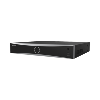 [Acusearch] NVR 12 Megapixel (4K) / 16 canales IP / AcuSense (Evita Falsas Alarmas) / Reconocimiento Facial / 4 Bahías de Disco Duro / HDMI en 4K / Alarmas I/O