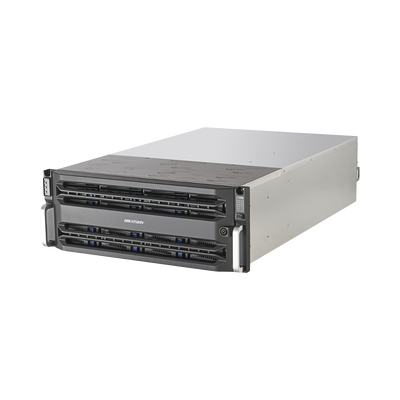 Servidor de Almacenamiento en Red / Soporta 24 Discos Duros (Incluye 10 Discos de 25 TB) / Soporta Hasta 256 Canales / Controlador Simple