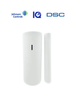 DSC PGP9945E - Contacto Magnético Inalámbrico de Puerta/Ventana Power G PLUS c/entrada Auxiliar Rango Extendido compatible con NEO, PRO Qolsys