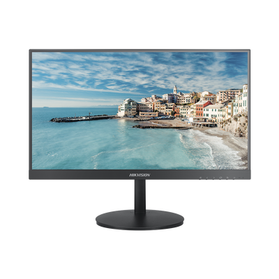 Monitor LED Full HD de 21.5 / Ideal para Oficina y Hogar / Uso 24-7 / Entrada HDMI-VGA / Compatible con Montaje VESA