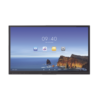 Pantalla Interactiva Touch de 65 Android 13 / Resolución 4K / Bocinas Integradas / Entradas HDMI / Incluye 2 Lápices para Escribir