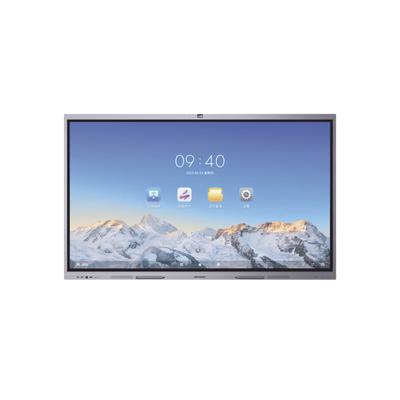 Pantalla Interactiva Touch de 98 Android 13 (Actualizable a Android 14) / Cámara Web 8 MP / Resolución 4K / Bocinas Integradas / Entradas HDMI y VGA / Incluye 2 Lápices para Escribir