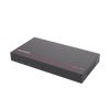 NVR + eSSD / 4 Megapixel / 8 Canales IP / 8 Puertos PoE+ / eSSD de 1 TB / ACUSENSE / Diseño Compacto y Cero Ruido