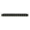 Protector de puertos IP de 12 Canales para uso en CAT5e, CAT6 y CAT6A.