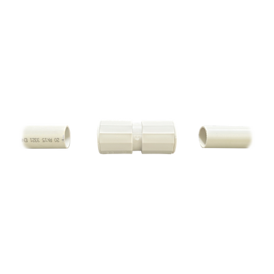 Manguito / Cople Morbidx IP67 libre de halógenos para unir tubería rígida de 50 mm (2) permite una instalación hermética no necesita pegamento