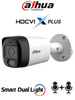 DAHUA DH-HAC-HFW1801RMN-IL-T -Cámara Bullet 4K/ HDCVI X PLUS/ Audio Bidireccional/ 106 Grados de Apertura/ Iluminación Dual Inteligente IR y Luz Calida de Hasta 30Mts/ WDR Real de 120 dB/ Soporta CVI & TVI & AHD & CVBS/ Metálica