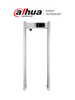 DAHUA DHI-ISC-D118-T - Arco detector de metales de 18 zonas con medición de temperatura y cámara térmica. Pantalla de 3.5, tecnología de sensor VOx sin enfriamiento, ajuste automático de frecuencia y 255 niveles de sensibilidad configurables.